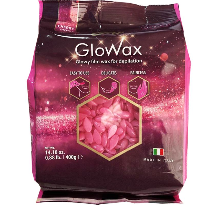 ITALWAX Горячий воск для лица Solo Glowax Розовая вишня, 400 г