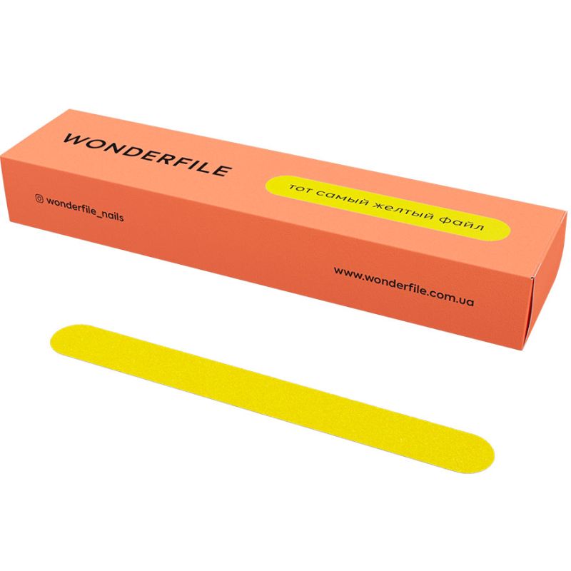 Wonderfile клеевые файлы 130/15 мм, 100 грит, 50 шт