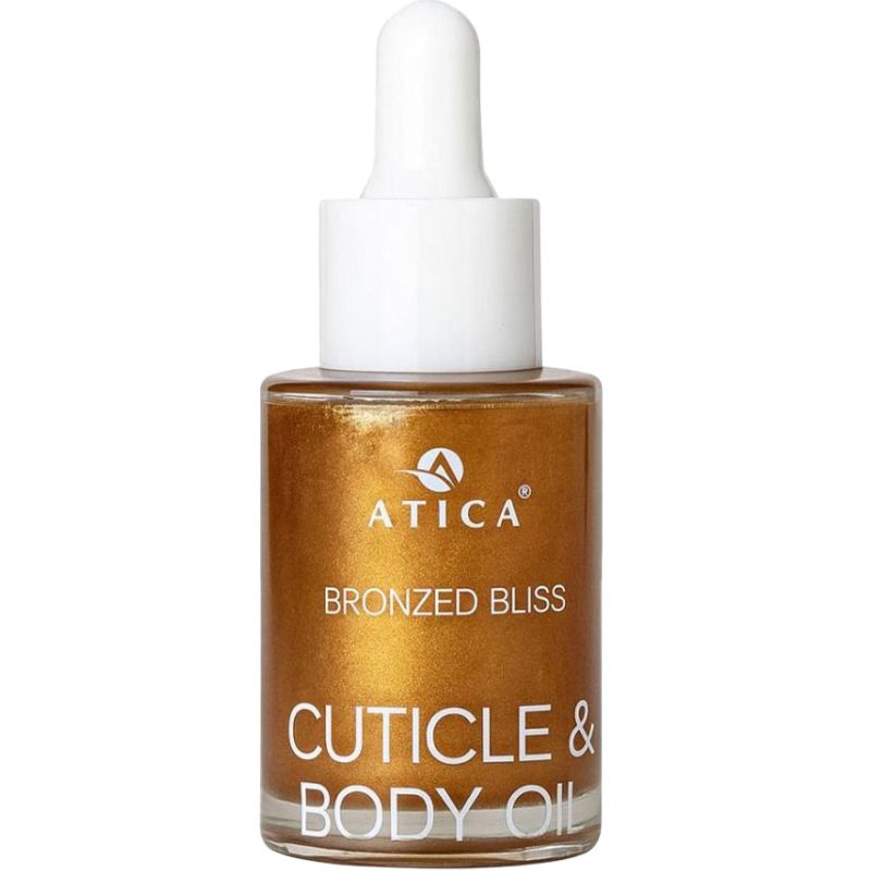 Atica Олійка для кутикули та тіла Bronzed Bliss Cuticule&Body Oil, 30 мл