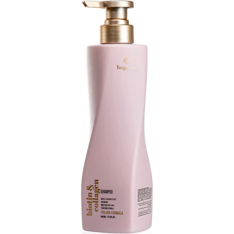 BOGENIA Шампунь для волосся Biotin & Collagen Shampoo, 500 мл
