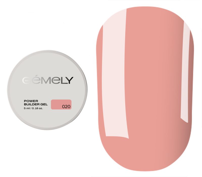 GÉMELY ex GA&MA Гель для нігтів Power Builder gel 020, 5 мл