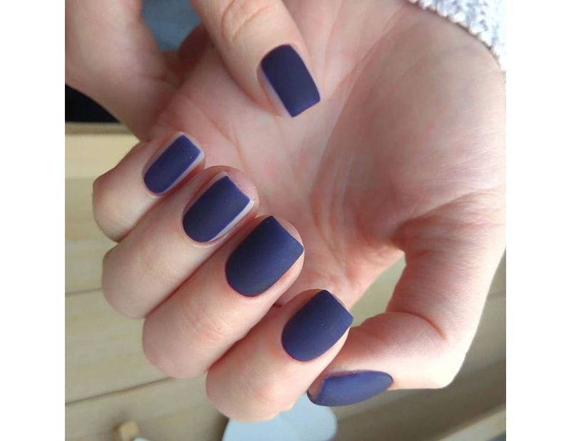 Atica Dark Blue GPM28 gel-varnish (dark blue, enamel), 7.5 ml