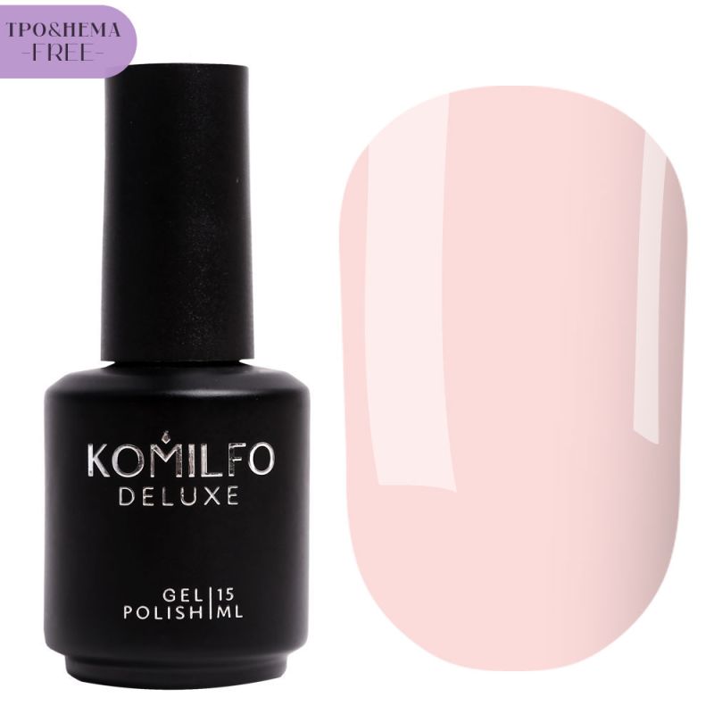 Gel varnish Komilfo DeLuxe Termo C003 (light brown, when heated - bright light green), 8 ml