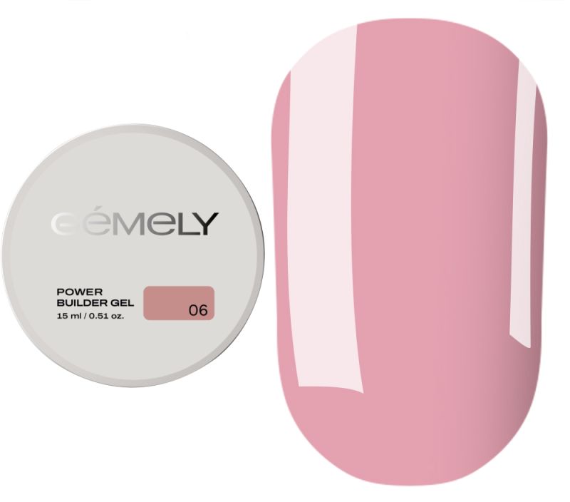  GÉMELY ex GA&MA Гель для нігтів Power Builder gel 006, 15 мл