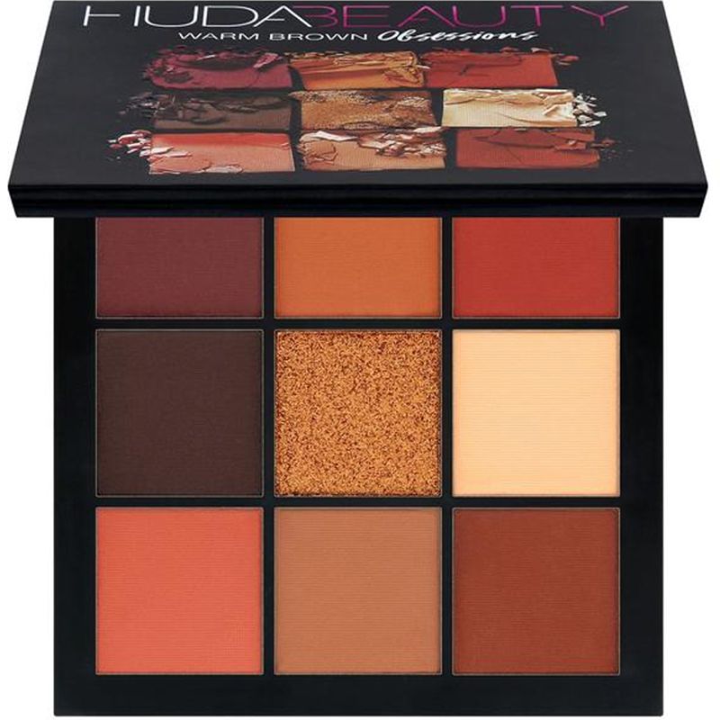 Huda Beauty Warm Brown Obsessions Palette - Eyeshadow Palette