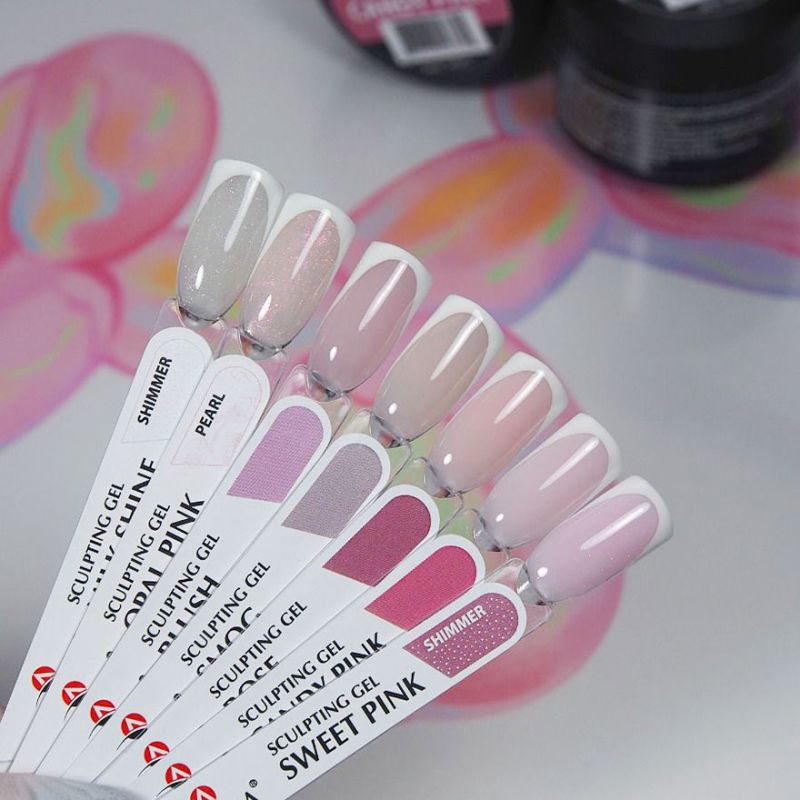 Atica Моделюючий гель Sculpting Gel Opal Pink Pearl Shimmer 18, 30 мл
