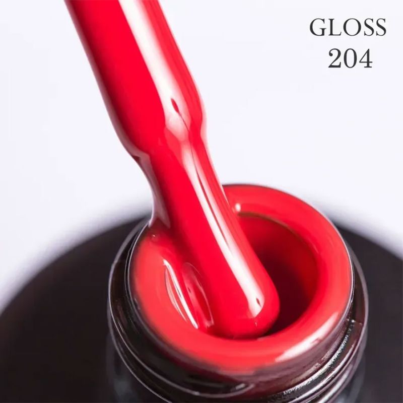 Гель-лак GLOSS 204 (теракотовий), 11 мл