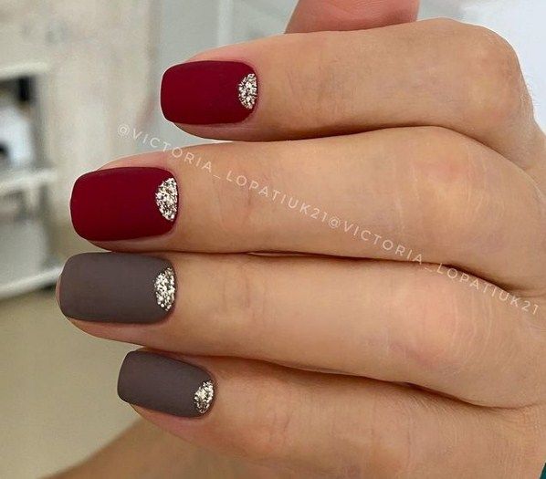 Molekula gel varnish No. 075 (burgundy-plum, enamel), 11 ml