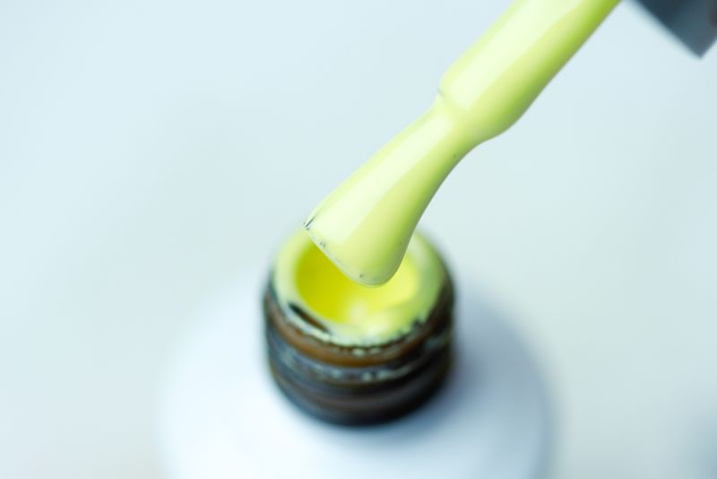 Atica Chasing You GPM141 gel-varnish (pastel yellow, enamel), 7.5 ml