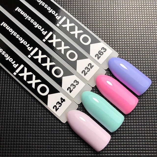OXXI Gel nail polish No. 263 (type, enamel), 10 ml