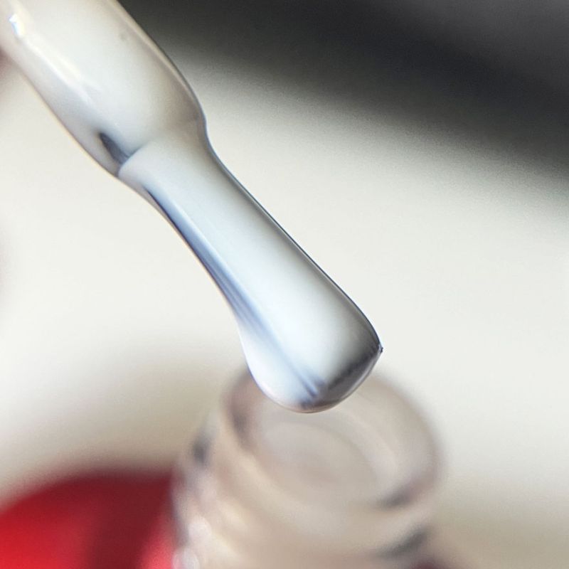 Roks Top for nails without a sticky layer Milk no wipe top, 8 ml