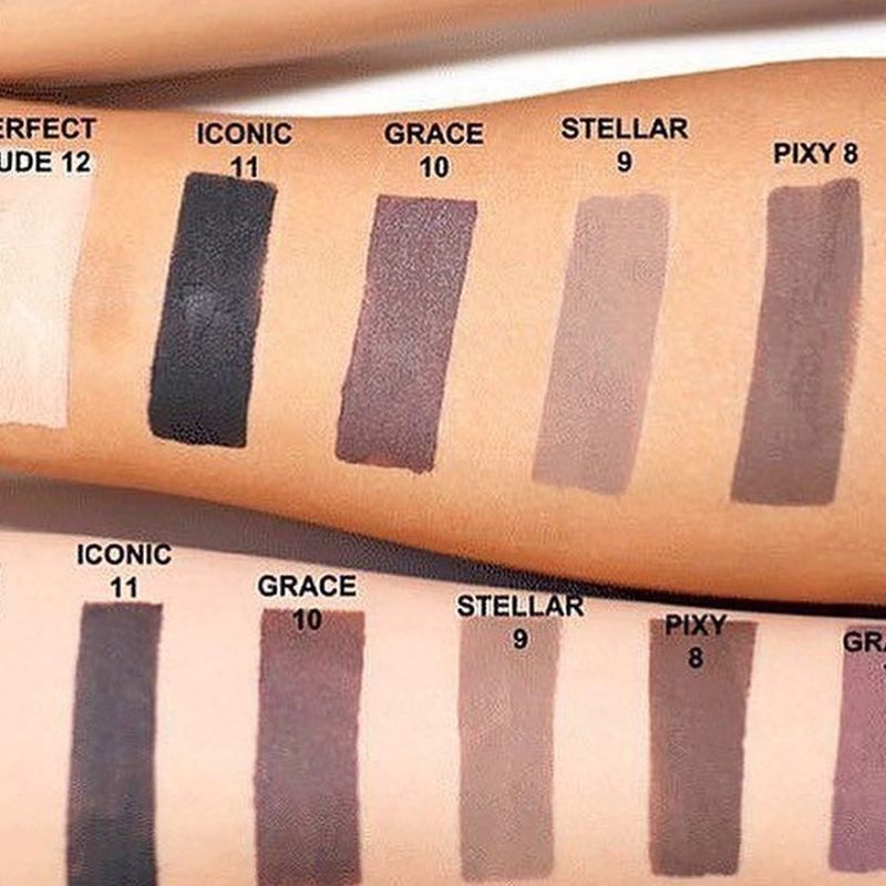 ALENA TOFIL Cream-powder eyeshadows, waterproof, matte - 08 PIXY, 10 ml