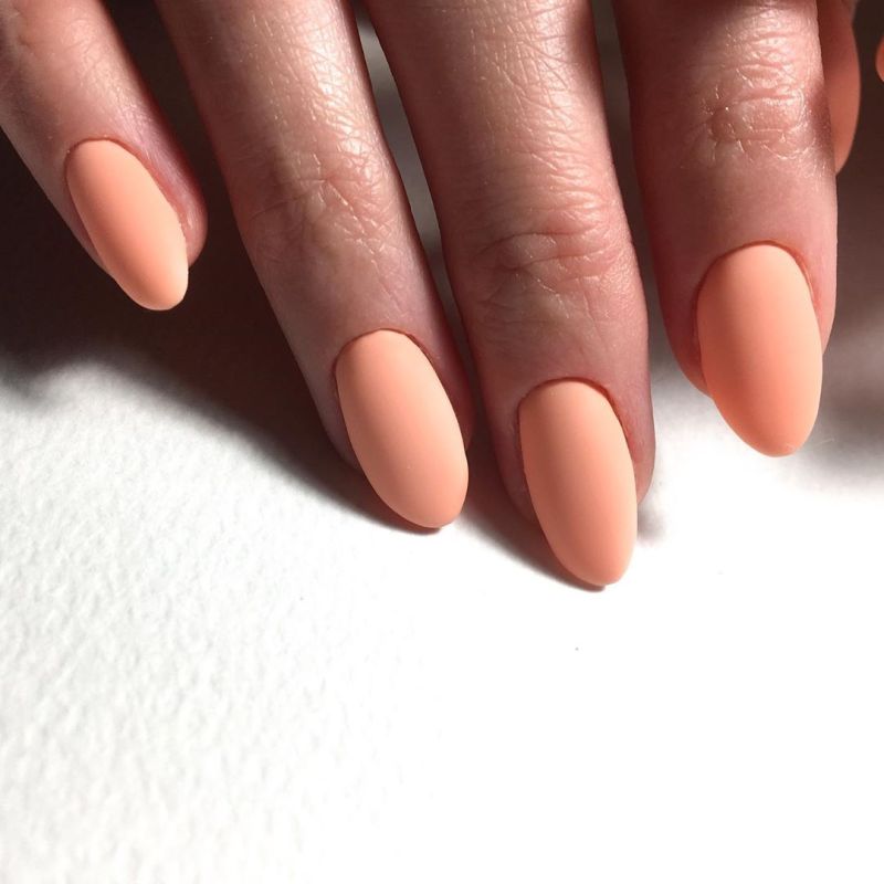 Kira Nails gel-varnish No. 108 (peach, enamel), 6 ml