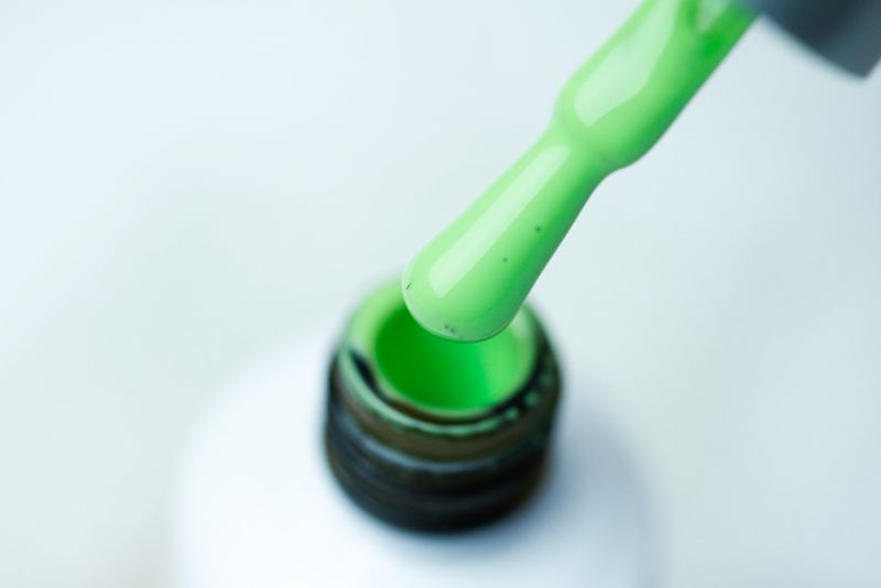 Gel varnish Atica Green Apple GPM172 (light green, enamel), 7.5 ml
