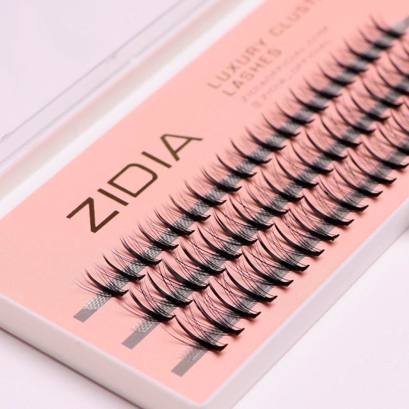 Zidia Cluster lashes 16D KIM C 0,10 MIX M(3 ленты, размер 9, 10, 11 mm)