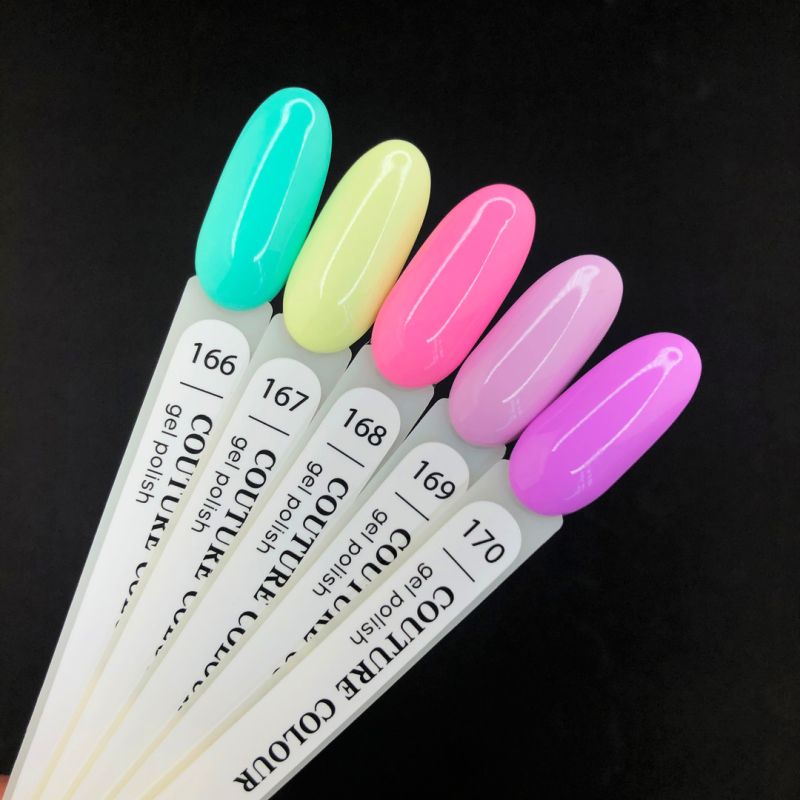 Гель-лак Couture Colour №169 (лавандовый, эмаль), 9 мл