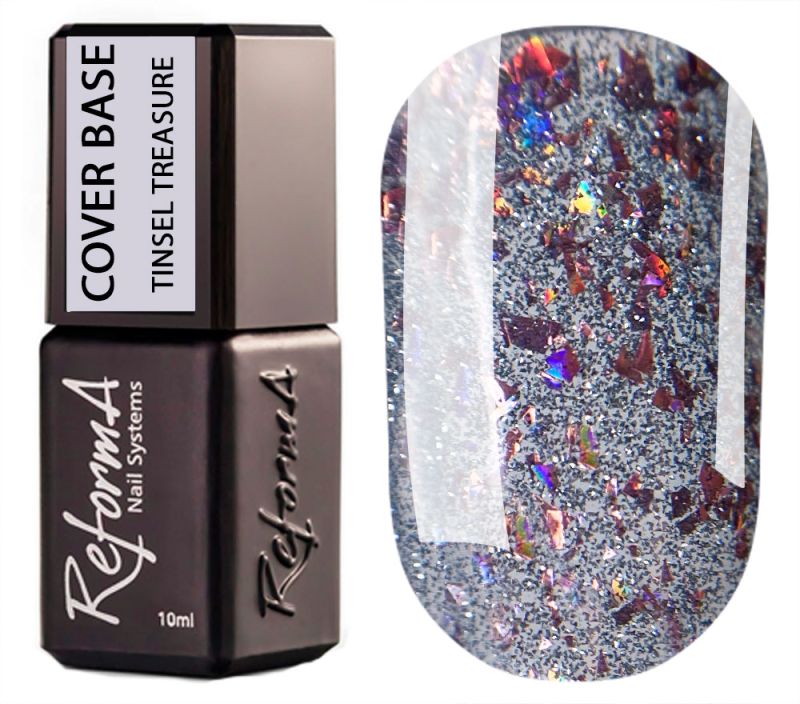 ReformA Nail base Cover base Tinsel Treasure, 10 ml