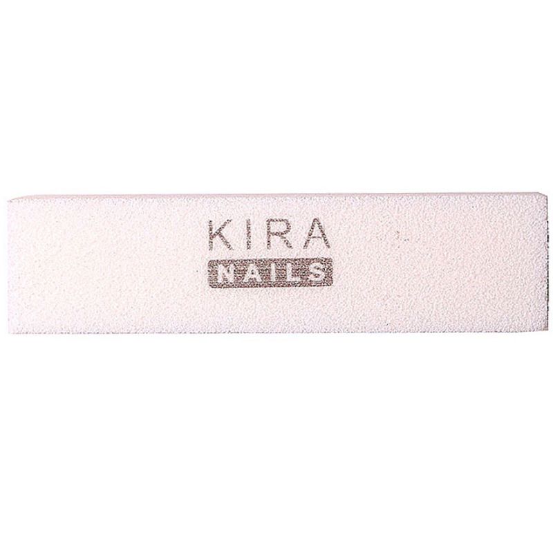 Бафф-шлифовщик Kira Nails белый 100/100 четырехсторонний