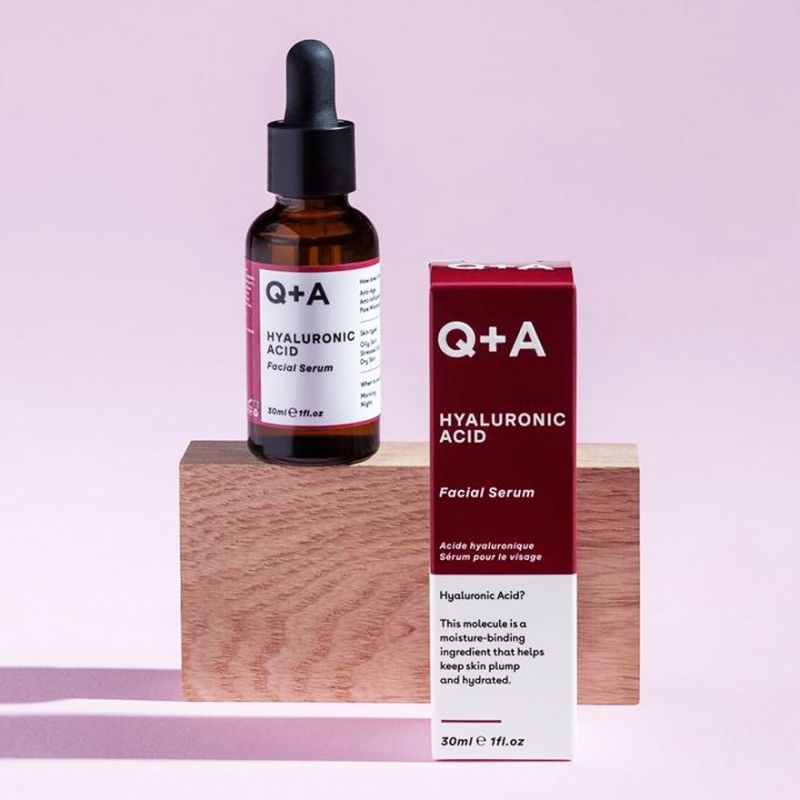 Q+A Facial serum with hyaluronic acid Hyaluronic Acid Facial Serum, 30 ml