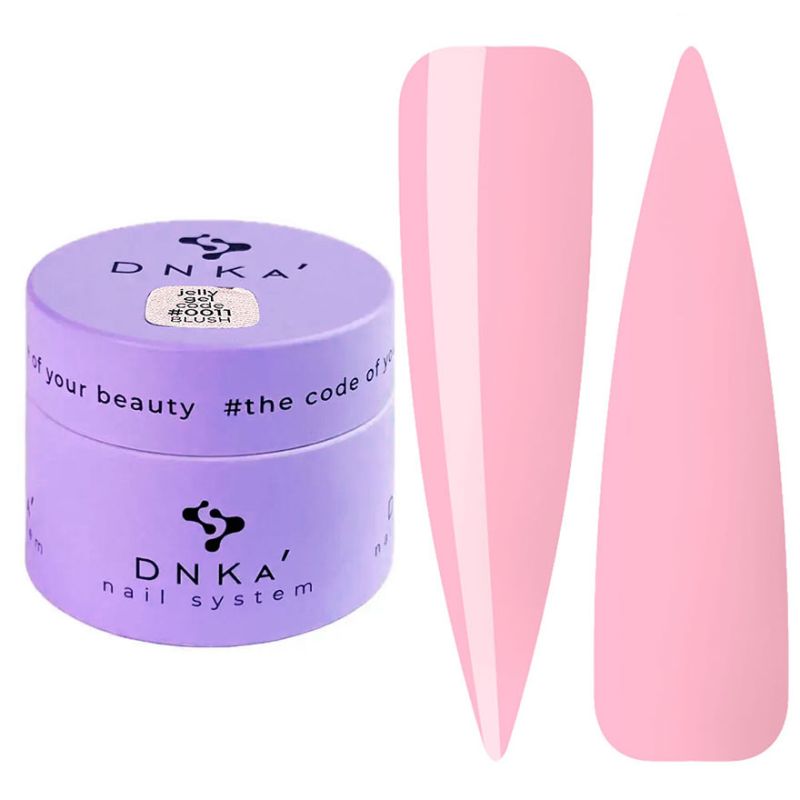 DNKa Гель для ногтей Jelly Gel 0011 Blush, 15 мл