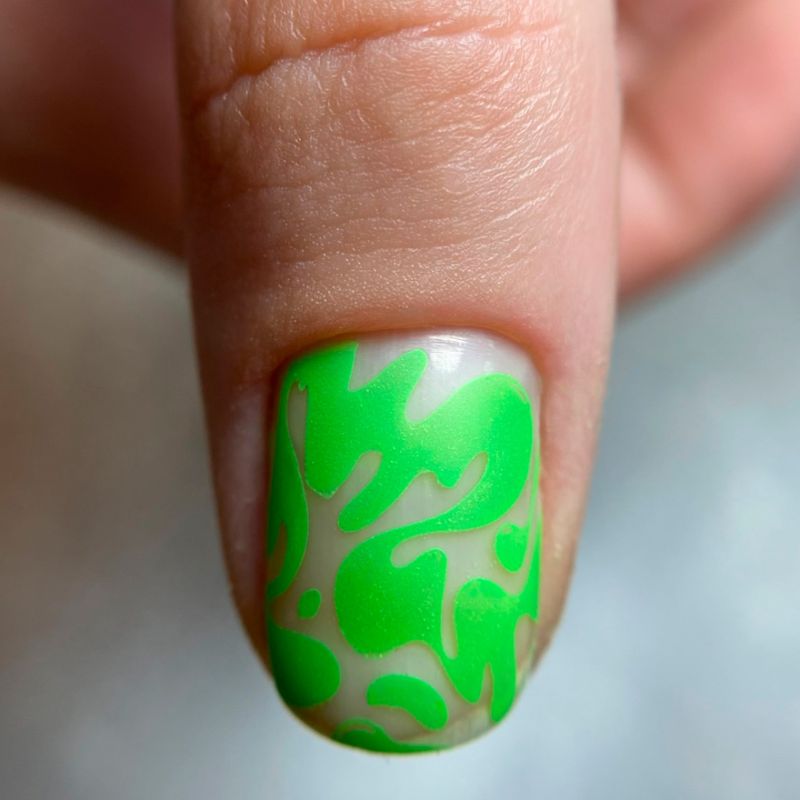 Vakula Nails Лак для стемпинга №25 салатовый
