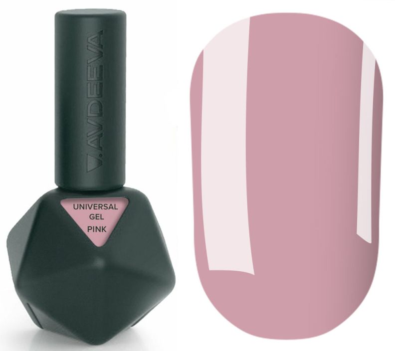 Victoria Avdeeva Рідкий акригель пудрово-рожевий Universal Pink Gel, 12 мл