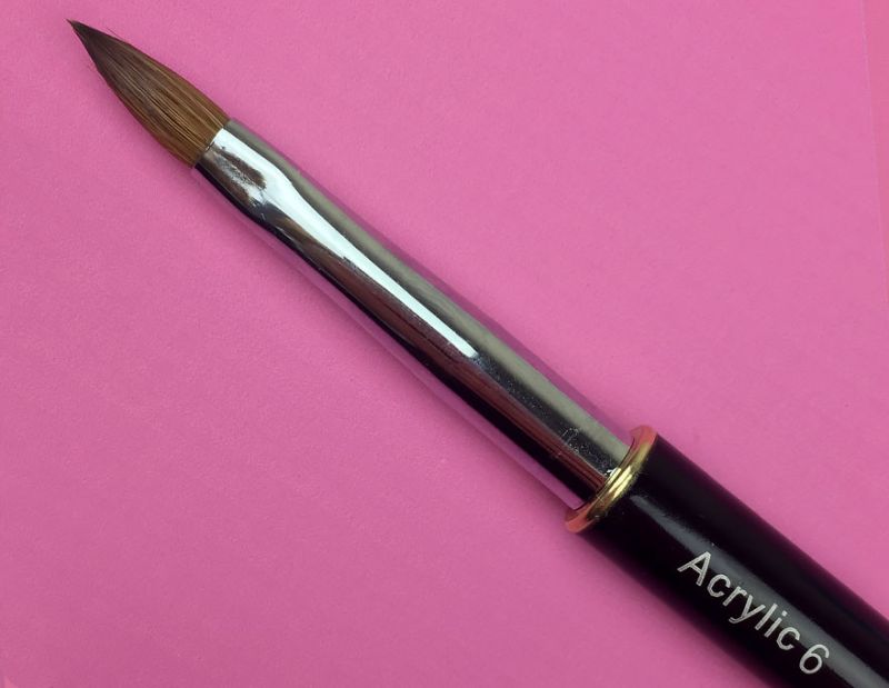 Brush Kira Nails Acrylic 6 (Kolinsky)