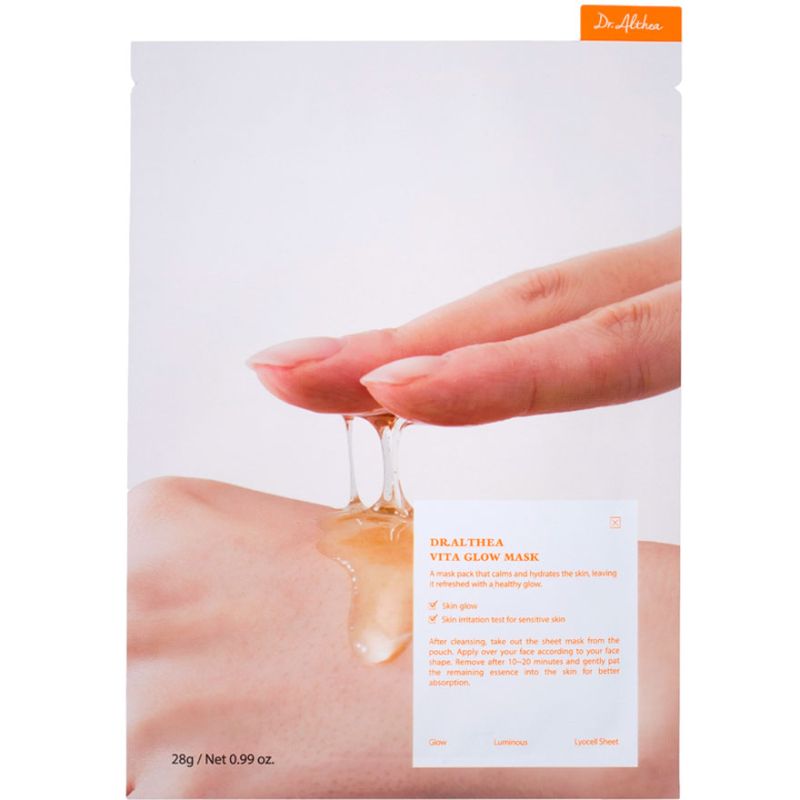 Dr. Althea Pro Lab Маска тканинна для обличчя з вітаміном С Vita Glow Mask, 28 г