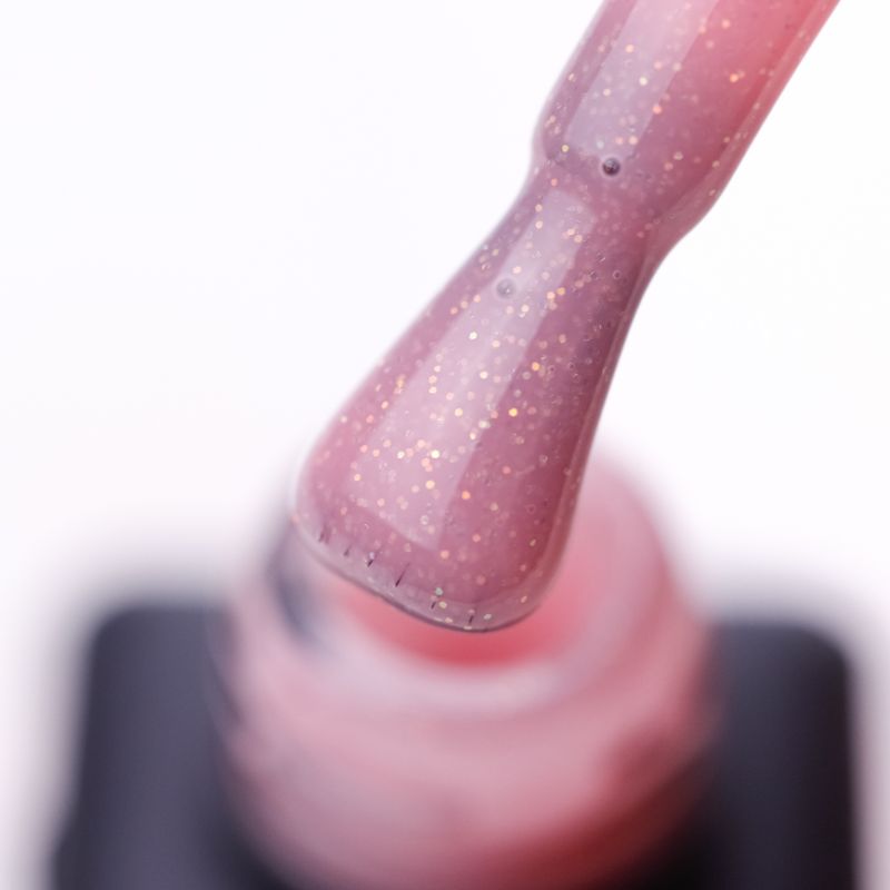 Reforma Gel Polish, Eclipse (Light Pink Translucent Gold Glitter), 10 ml