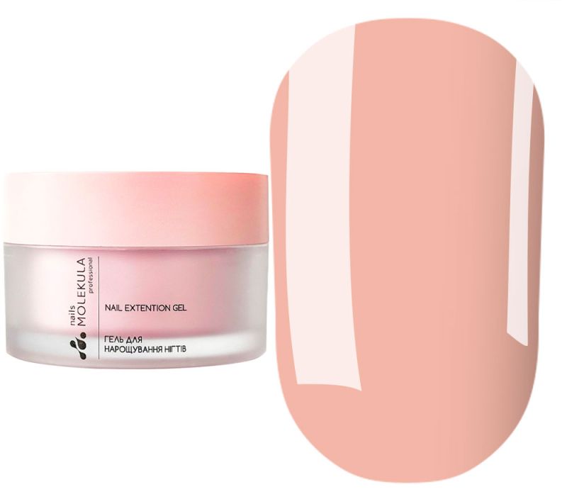 Molekula моделирующий гель Builder gel MOUSSE MB207 COVER NUDE, 30 мл