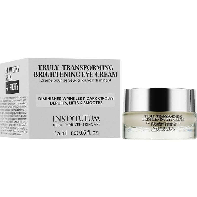 INSTYTUTUM Крем-лифтинг для век с осветительным эффектом Truly-Transforming Brightening Eye Cream, 15 мл