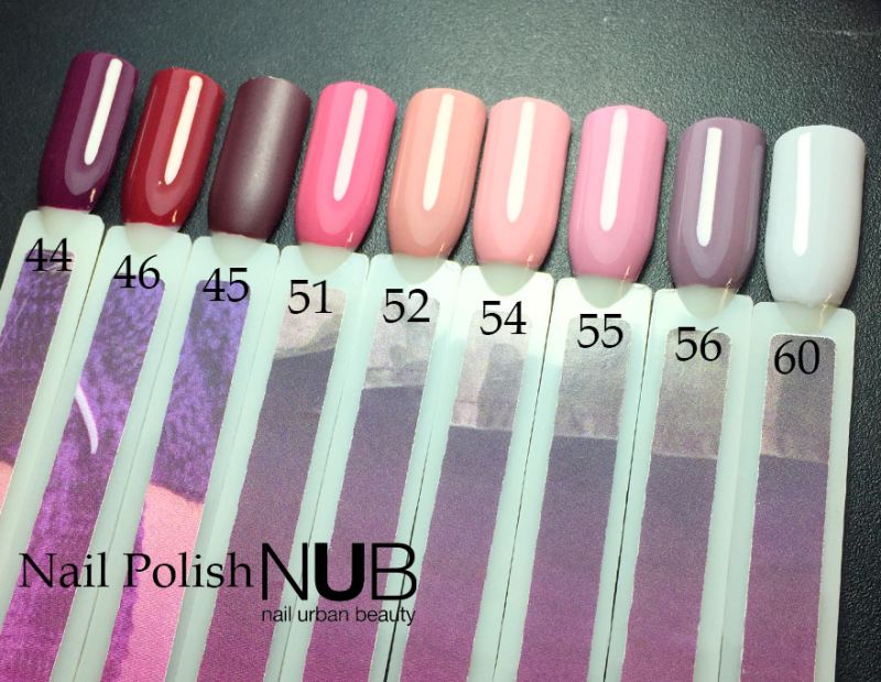 NUB 054 Boston Business Woman nail polish (ash tea rose, enamel), 14 ml