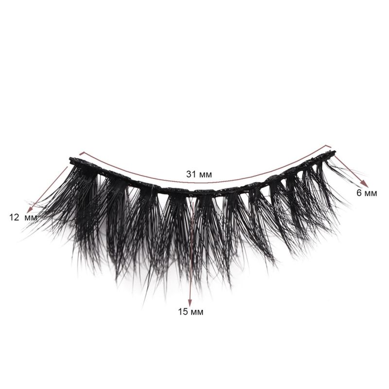 ZIDIA Lashes, style Lash Goals - reusable false eyelashes False Mink