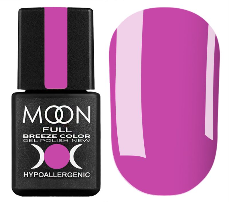 Gel polish MOON FULL Breeze color No. 408, 8 ml