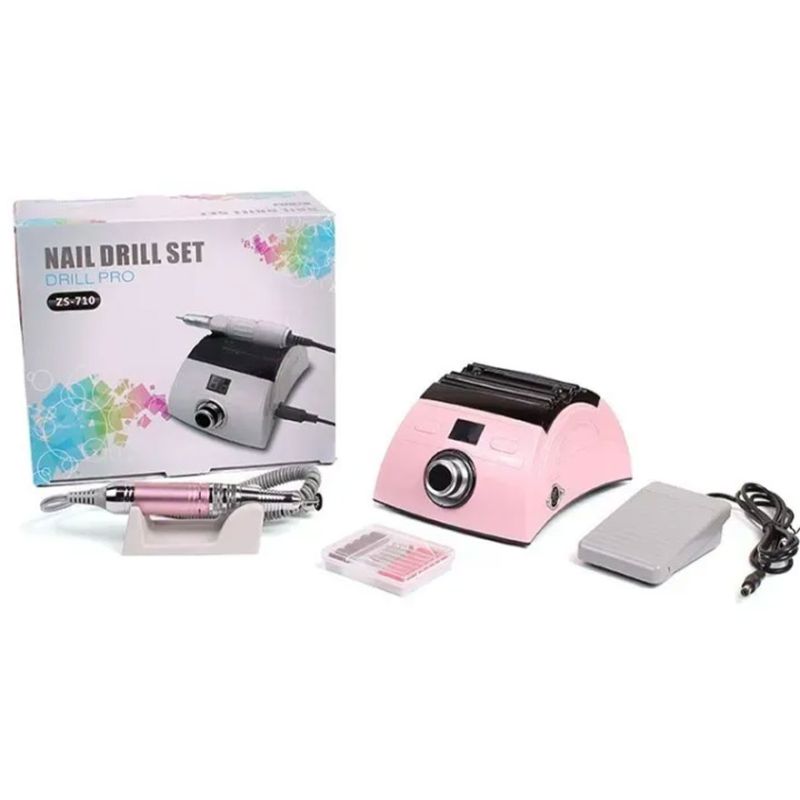 Nail Drill Машинка для манікюру та педикюру ZS-710 PRO 45000 об/хв 65 Вт