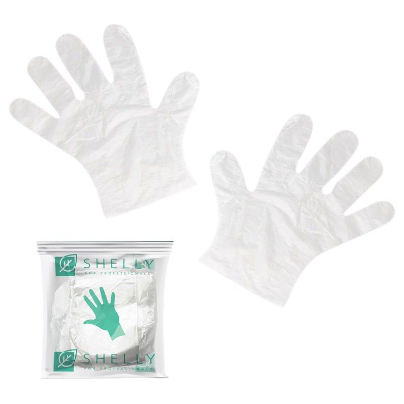 Shelly Emulsion Manicure Glove Set, 25 Pairs