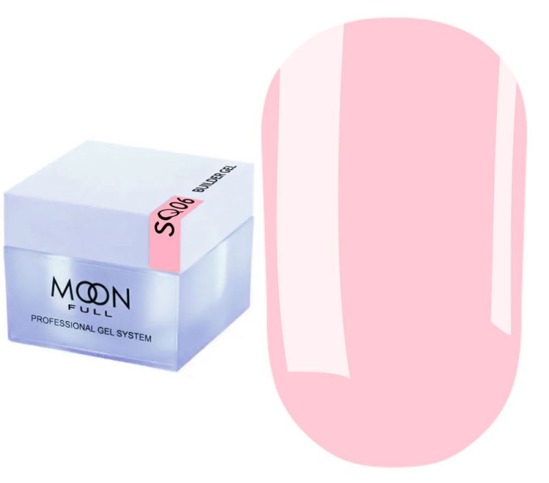 Moon Full Гель для ногтей Builder Gel №SQ06 (без HEMA и ТРО), 30 мл