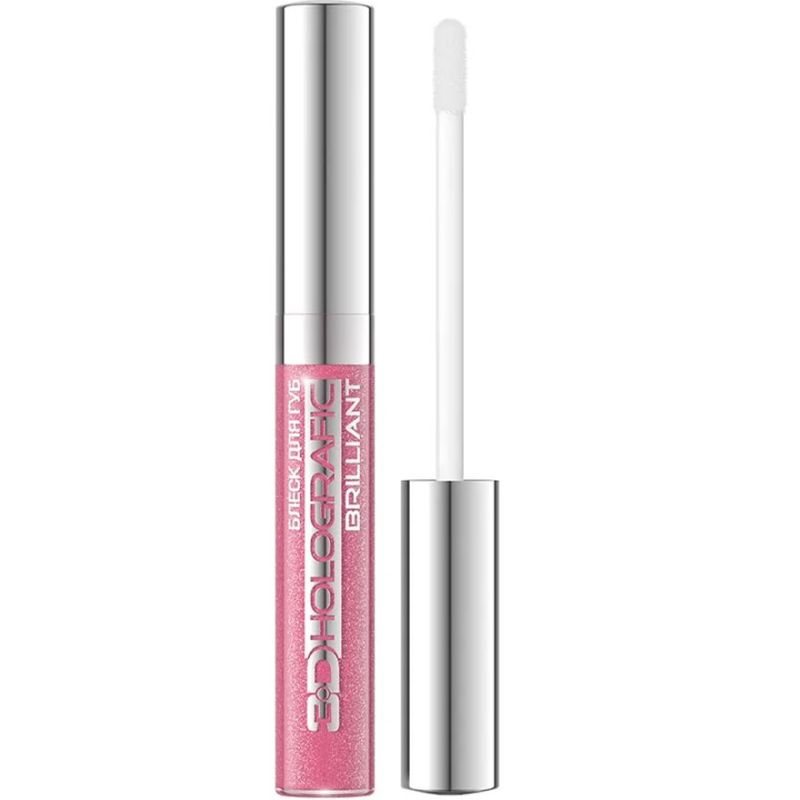 EVELINE COSMETICS 3D S&C HOLOGRAFIC BRILLIANT Lip Gloss №81, 9 ml