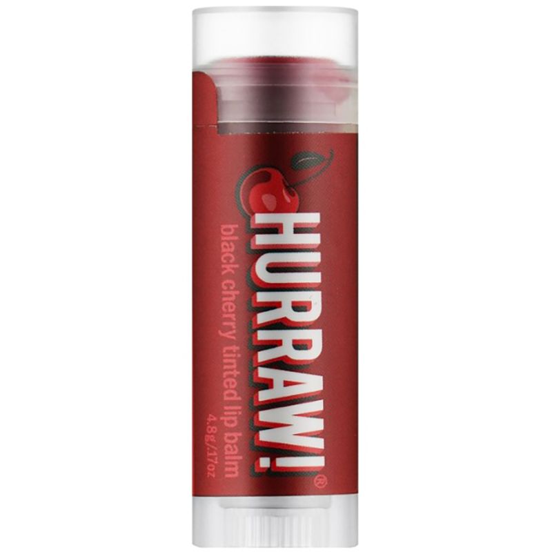 Hurraw! Бальзам для губ Black Cherry Tinted Lip Balm, 4,8 г