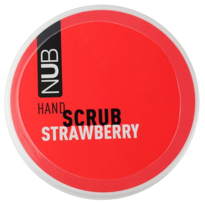 NUB Spa Care Hand Scrub Strawberry - hand scrub, 200 ml