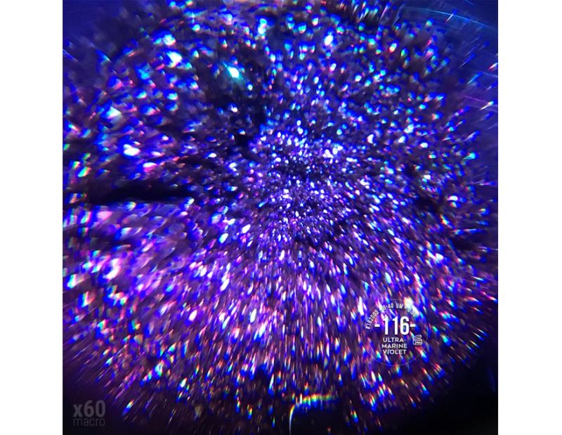 Pigment for eyelids SINART, Ultra Marine Violet No. 116 (blue chameleon), 0.5 g