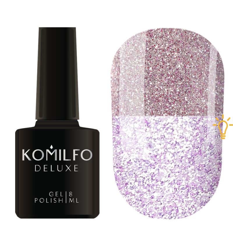 Komilfo Luminous Collection L010 (lilac, reflective), 8 ml