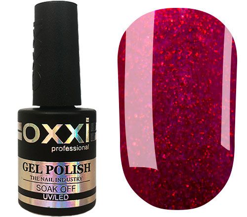 OXXI Gel nail polish No. 237 (wine, micro-shine), 10 ml