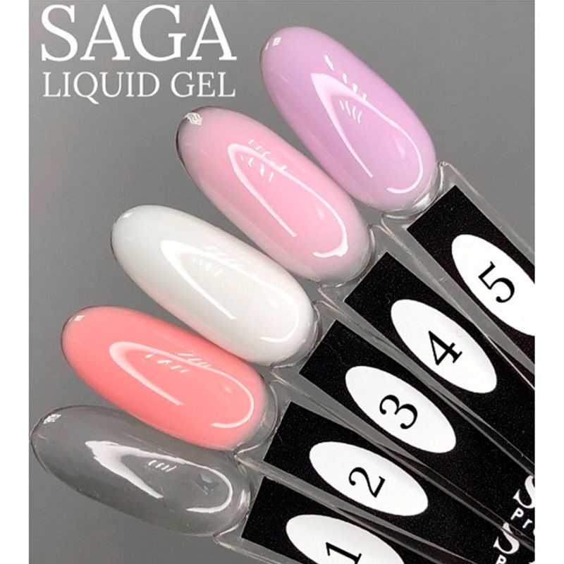 SAGA professional LIQUID GEL 02, 30 мл