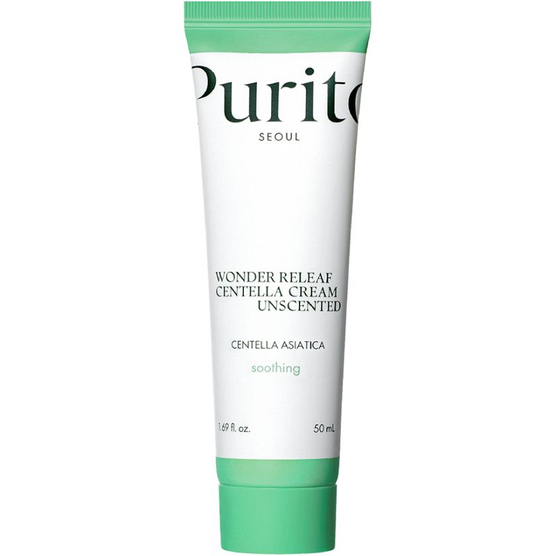 Purito Крем с центеллой для чувствительной кожи Seoul Wonder Releaf Centella Cream Unscented, 50 мл
