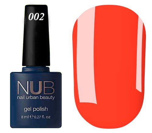 Main collection - 8 ml - 002 кораллово-оранжевый, неоновый