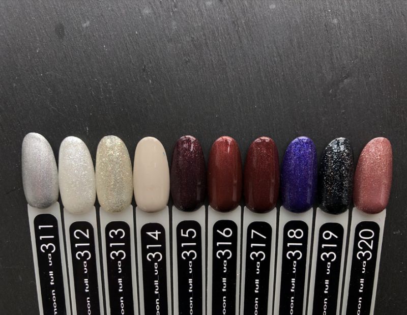 MOON FULL color Gel polish gel-varnish No. 311 (pearl nacreous), 8 ml