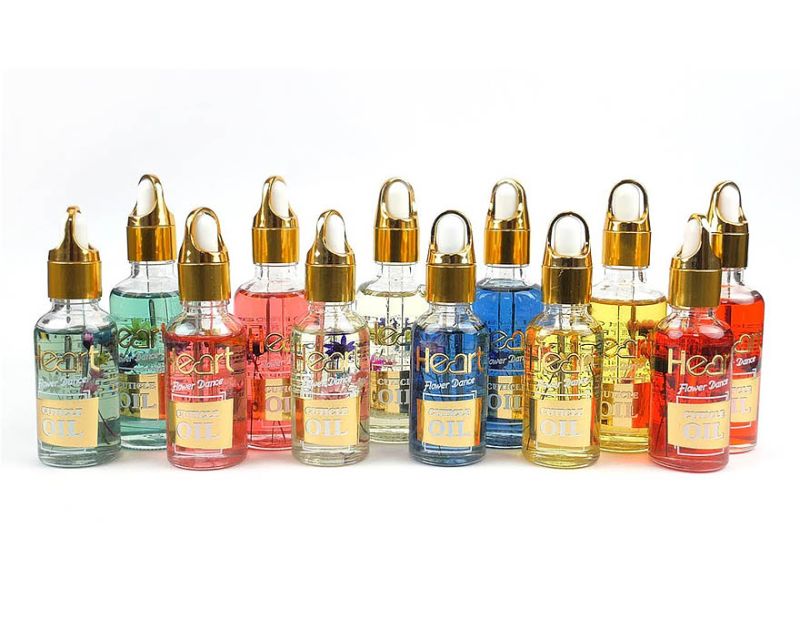 Flower cuticle oil HEART - Juicy Fruit (fruit mix), 50 ml