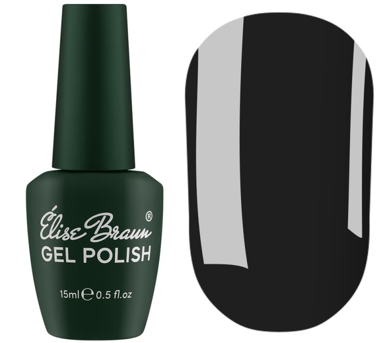 ELISE BRAUN Black Rubber Base База для нігтів (чорна), 15 мл