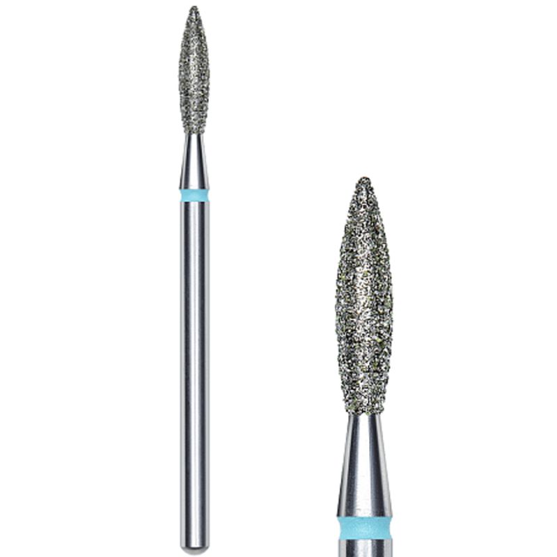 Staleks Pro-Cutter diamond flame blue diameter 2.3 mm, working part 10 mm